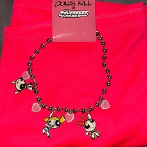 Powderpuff girls necklace/choker